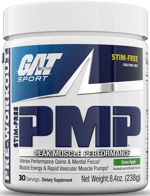 PMP GAT Sport Peak Muscle Performance Stim-Free pre-workout