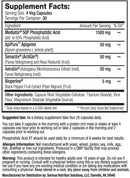 Serious Nutrition Solutions Phosphatidic Acid XT lean muscle fact