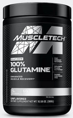 MuscleTech Platinum 100% Glutamine 60 servings