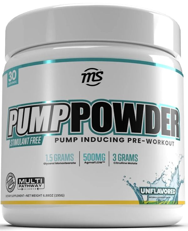 Man Sports Pump Powder Non-Stim Pre-Workout