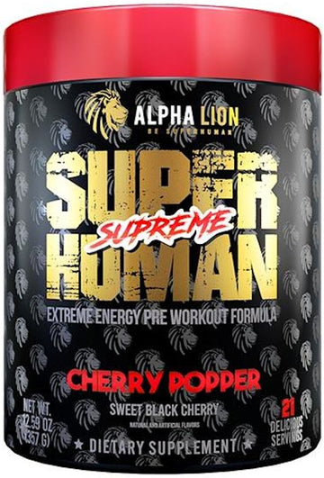Alpha Lion SuperHuman Supreme Pre-Workout punch