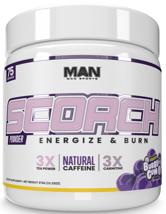 Scorch Pre-workout Man Sports grape