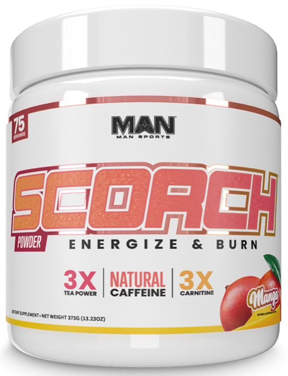Scorch Pre-workout Man Sports peach