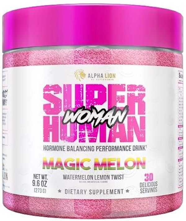 Alpha Lion SuperHuman Women All-In-One Hormone Support lemonade