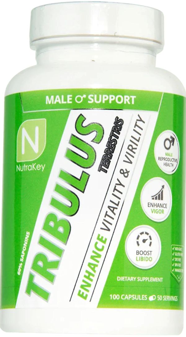 muscle Builder test Booster NutraKey Tribulus 100 Caps
