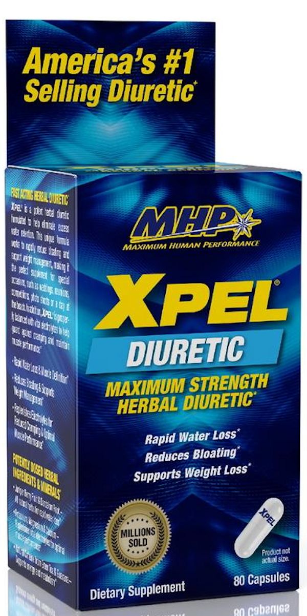 MHP Xpel Herbal Diuretic fast 80 capsules