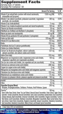 MHP Activite Sport Complete Multi 120 Tablets fact