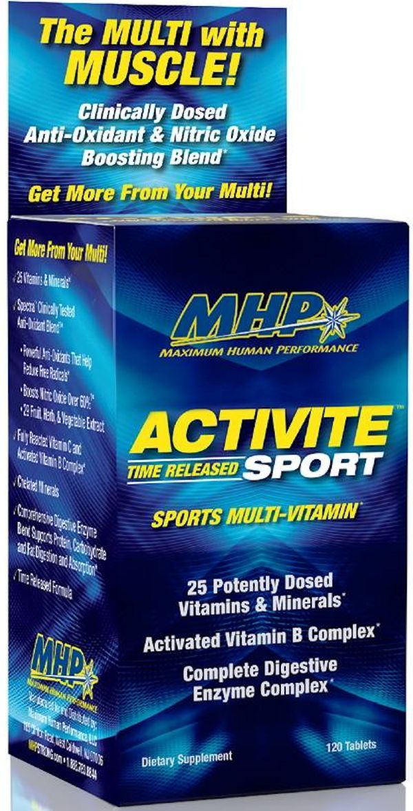 MHP Activite Sport Complete Multi 120 Tablets