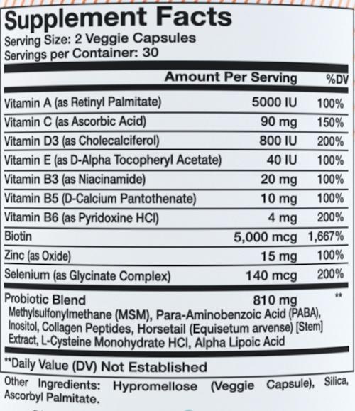 Alani Nu Hair Vitamins Alani Nu Hair Skin & Nails