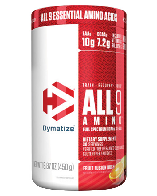 Dymatize All 9 Amino | Low-Price-Supplements orange