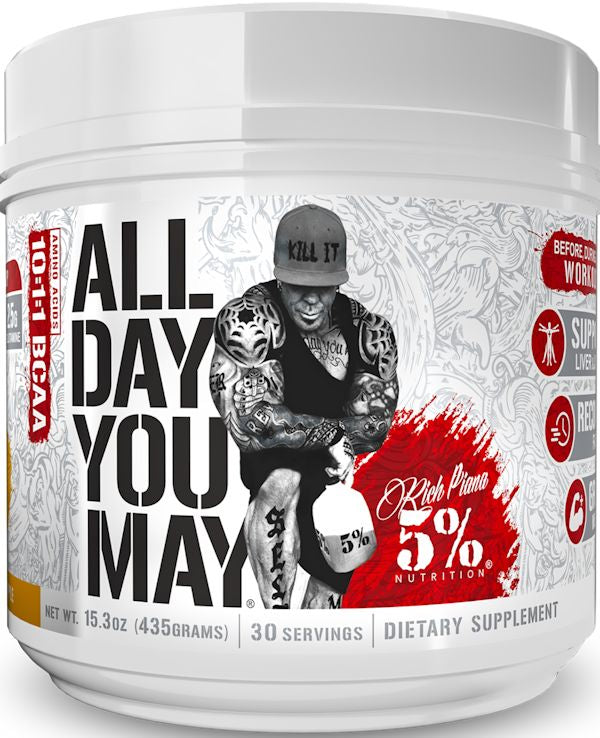 5% Nutrition All Day You May BCAA Recovery Drink2