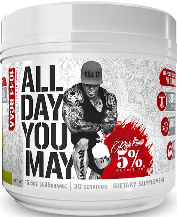 5% Nutrition All Day You May BCAA Recovery Drink3