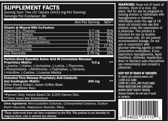 ALRI HumaPro 300 tabs protein facts