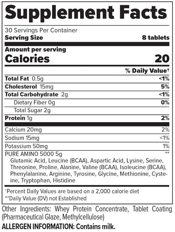 FinaFlex Pure Amino 5000 240 tabs