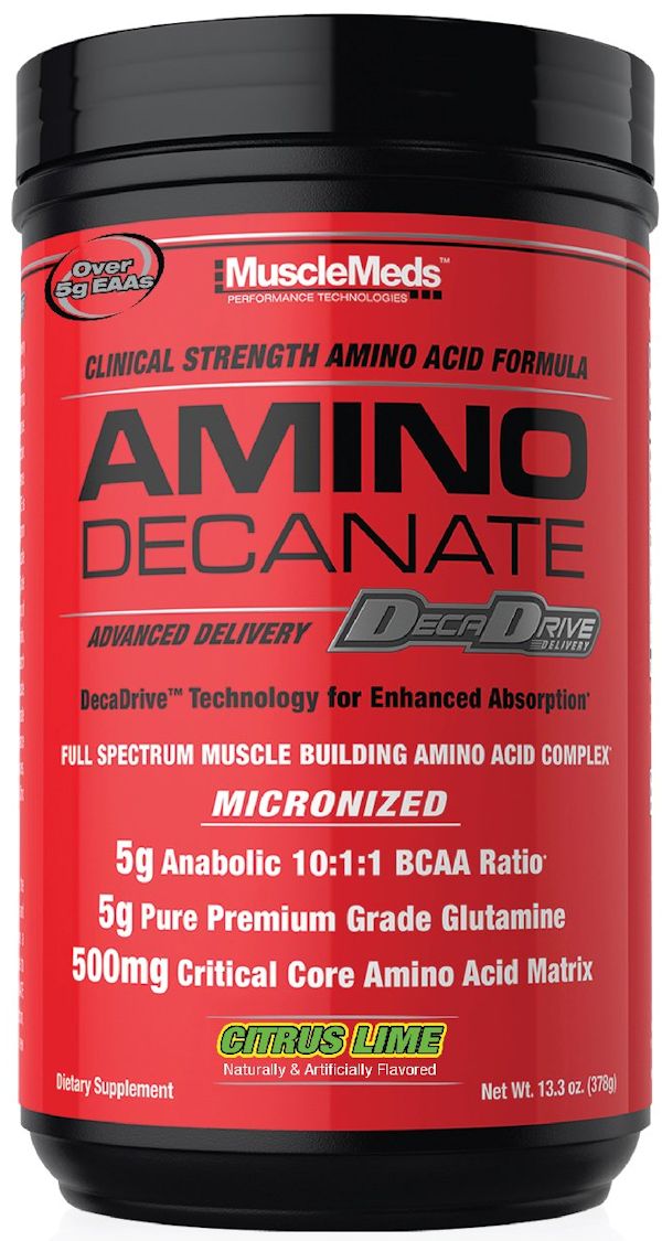 MuscleMeds Decanate MuscleMeds amino 30 servings punch