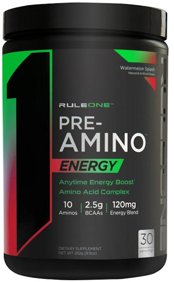 Rule One Energized Amino Acids + Energy 30 Servings