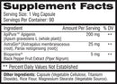 Competitive Edge Labs Api-Plex Muscle Builder 90 Capsules fact
