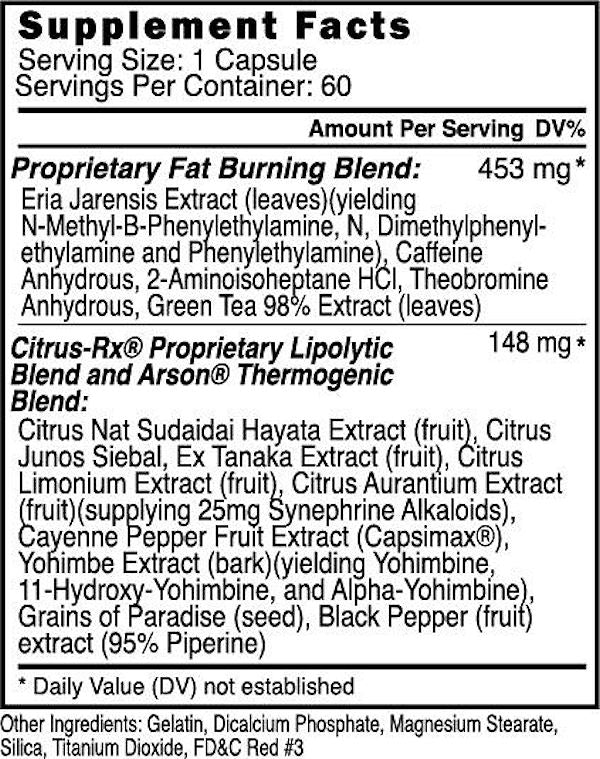 Blackstone Labs Arson