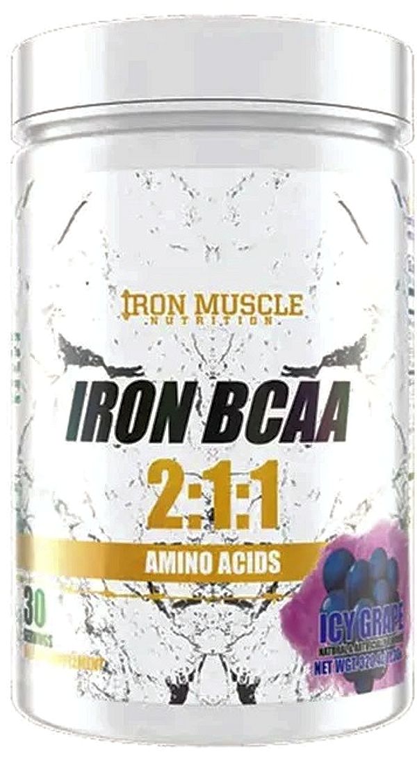 Iron Muscle Nutrition BCAA w/Fat burner grape