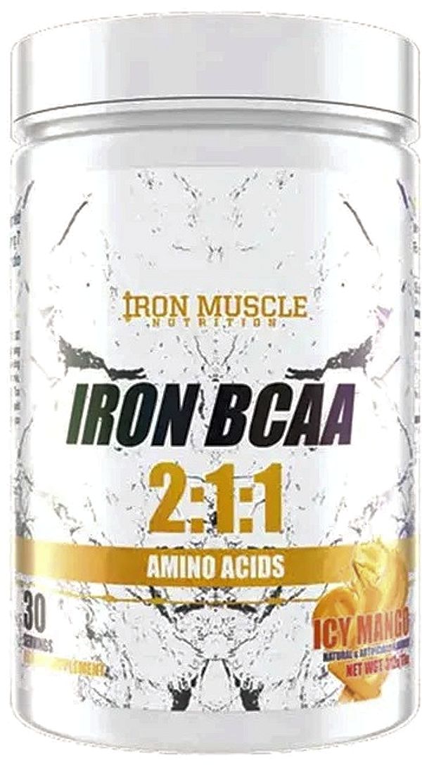 Iron Muscle Nutrition BCAA w/Fat burner mango