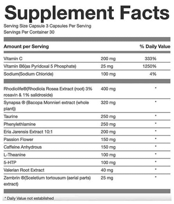 Chaos and Pain Bacchus 90 Caps