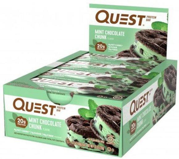 Quest Bars Quest 12 box