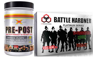 LG Sciences Battle Hardener Kit 6 weeks FREE PRE POST
