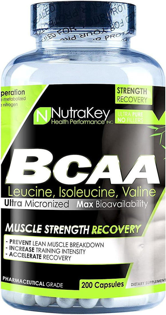 NutraKey BCAA 200 caps