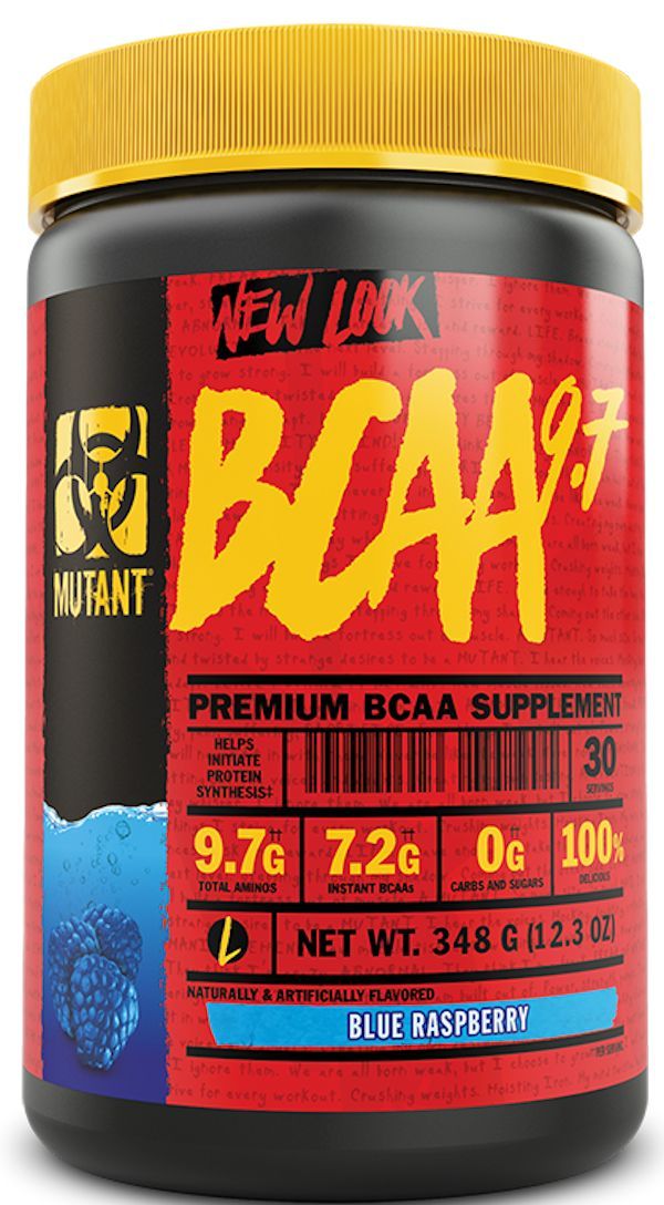 Mutant BCAA 9.7 sport drink  blue raspberry