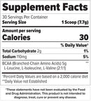 Finaflex Pure BCAA 2:1:1 ULTIMATE  fact