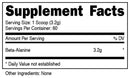 DAS Labs Bucked Up Beta-Alanine fact