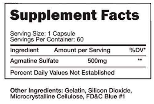 BetaLabs Agmatine BetaLabs Agapure 60 Caps (Discontinue Limited Supply) BLOWOUT SALE
