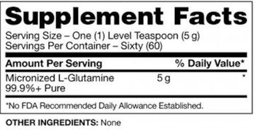 Betancourt Nutrition Glutamine 60 serving