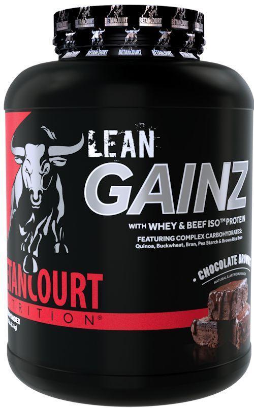 Betancourt Nutrition Protein Chocolate Brownie Betancourt Lean Gainz 5 lbs