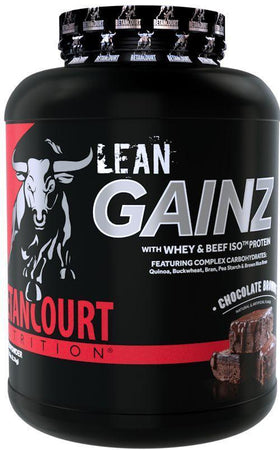 Betancourt Nutrition Protein Chocolate Brownie Betancourt Lean Gainz 5 lbs