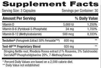 Betancourt Nutrition Test Booster Betancourt Test-HP 90 ct