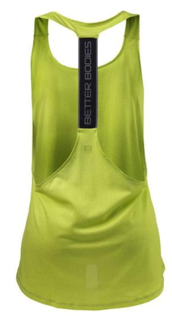 Better Bodies Women's Clothing Better Bodies Women's Athlete Mesh Tank Lime