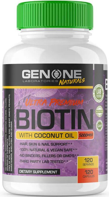Genone Labs Biotin with Coconut OIL Hair Vitamin
