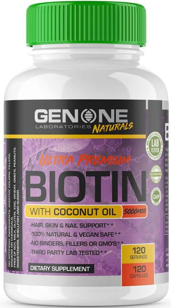 Genone Labs Biotin with Coconut OIL Hair Vitamin