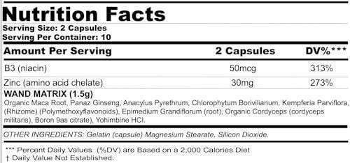 Black Magic Maca Black Magic WAND facts