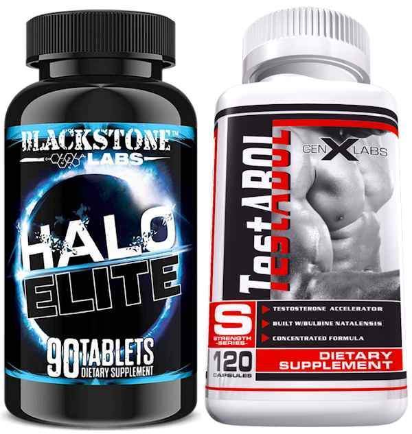 Blackstone Labs Build Lean muscle mass Blackstone Labs Halo Elite and GenXLabs Testabol