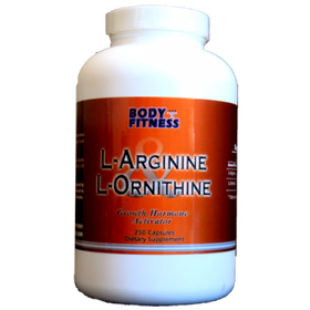 amino Acids Low Price Supplements Body and Fitness L-Arginine & L-Ornithine750 mg 250 cap