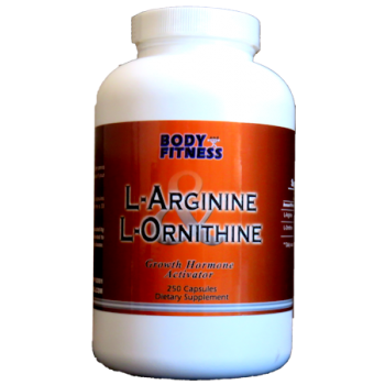 amino Acids Low Price Supplements Body and Fitness L-Arginine & L-Ornithine750 mg 250 cap