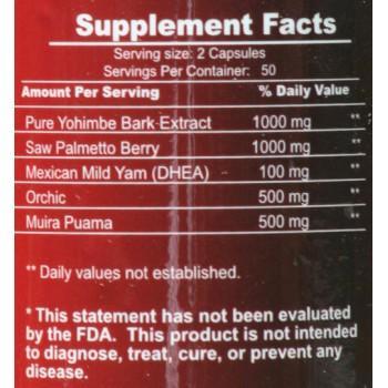 Test Booster Low Price Vitamin Body and Fitness Hard and Natural Body 250 caps facts