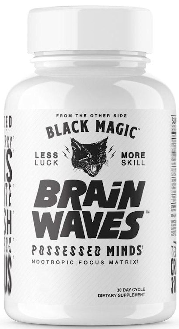 Black Magic Supps Brain Waves Focus Formula 120 Caps