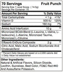 BSN BCAA orange strawberry BSN AminoX 70 servings