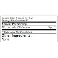 BSN Glutamine BSN Glutamine 60 servings Unflavored