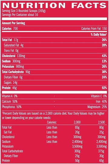 BSN True-Mass Gainer 5. 75 lbs