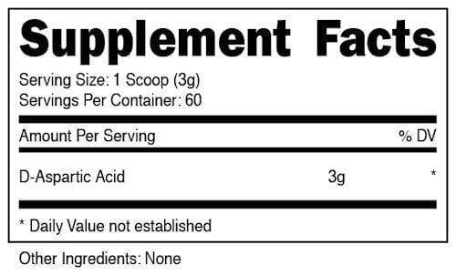 BUCKED UP D-Aspartic Acid Bucked Up D Aspartic Acid 60 servings