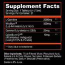 Alpha Lion Burn20 Stim-Free Liquid Fat Loss 31 Servings fact
